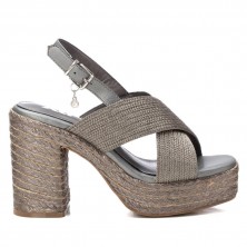 Sandalia de mujer XTI 144063 Plomo