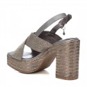 Sandalia de mujer XTI 144063 Plomo