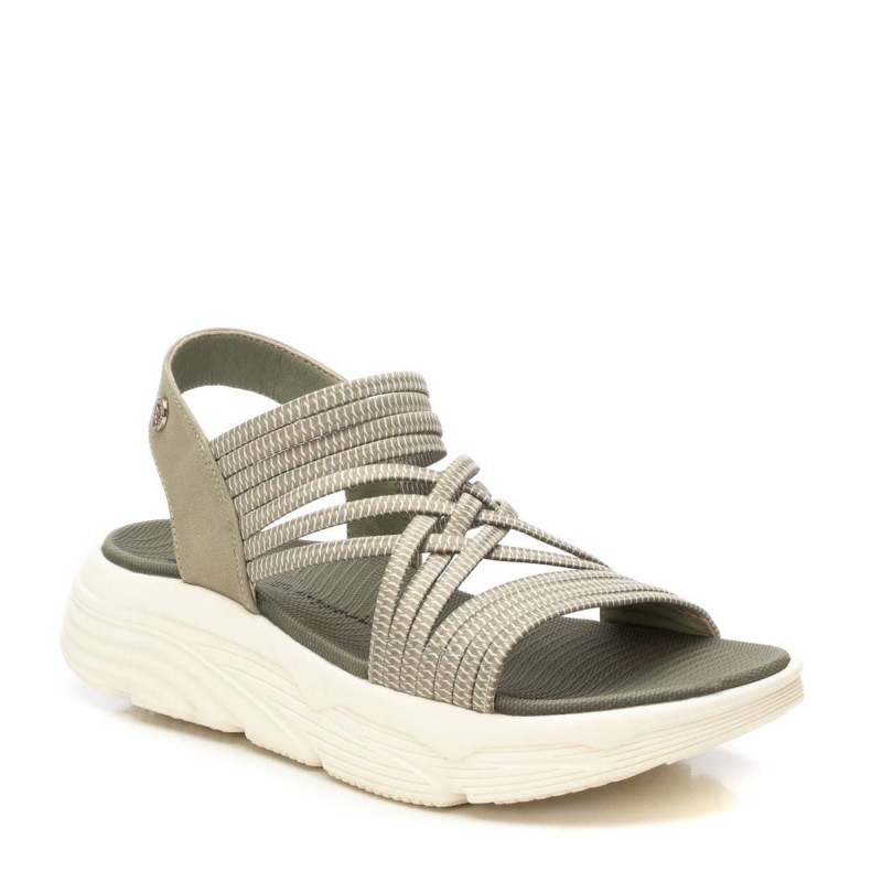Sandalia de mujer XTI 144100 Kaki