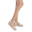 Zapato de mujer XTI 144104 Beige