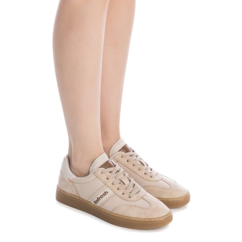 Zapato de mujer REFRESH 172433 Beige