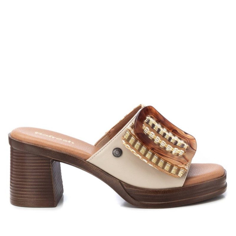Sandalia de mujer REFRESH 172522 Beige