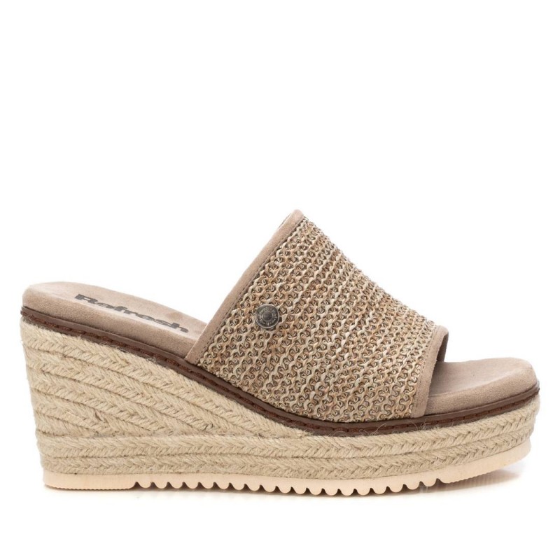 Sandalia de mujer REFRESH 172649 Taupe