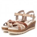 Sandalia de mujer REFRESH 172682 Beige