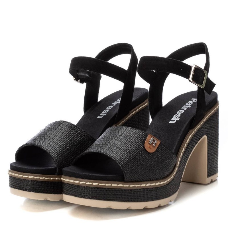 Sandalia de mujer REFRESH 172706 Negro