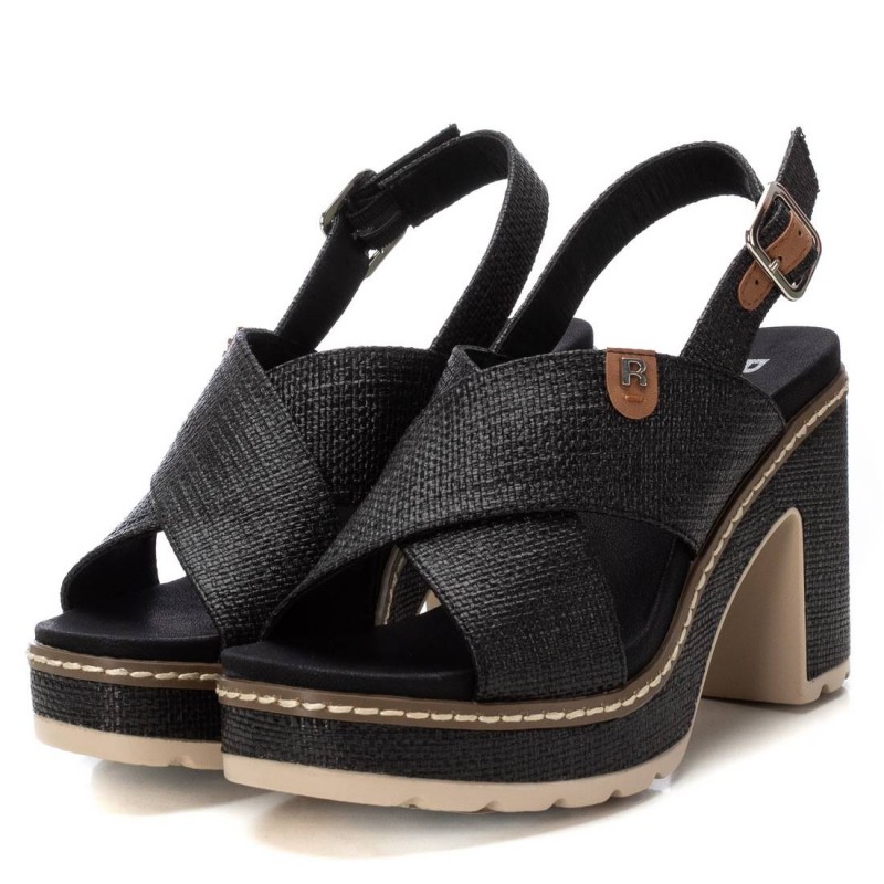 Sandalia de mujer REFRESH 172707 Negro