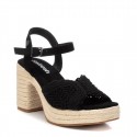 Sandalia de mujer REFRESH 172733 Negro