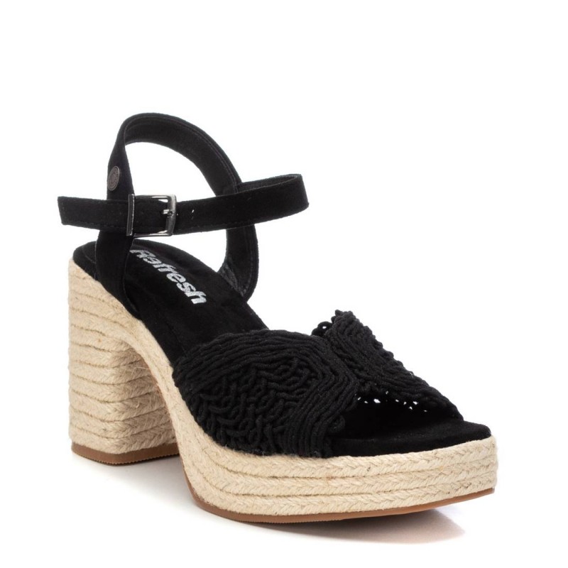 Sandalia de mujer REFRESH 172733 Negro