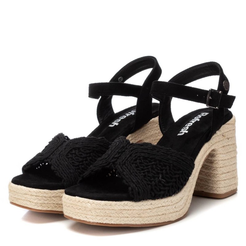 Sandalia de mujer REFRESH 172733 Negro