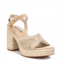 Sandalia de mujer REFRESH 172733 Beige