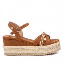 Sandalia de mujer REFRESH 172736 Camel