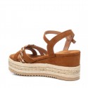 Sandalia de mujer REFRESH 172736 Camel