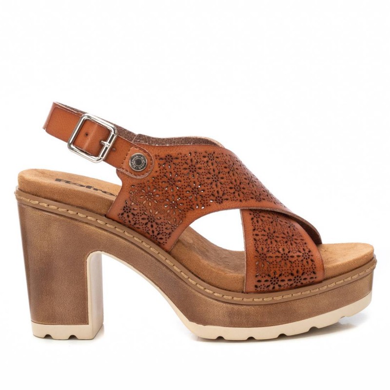 Sandalia de mujer REFRESH 172780 Camel