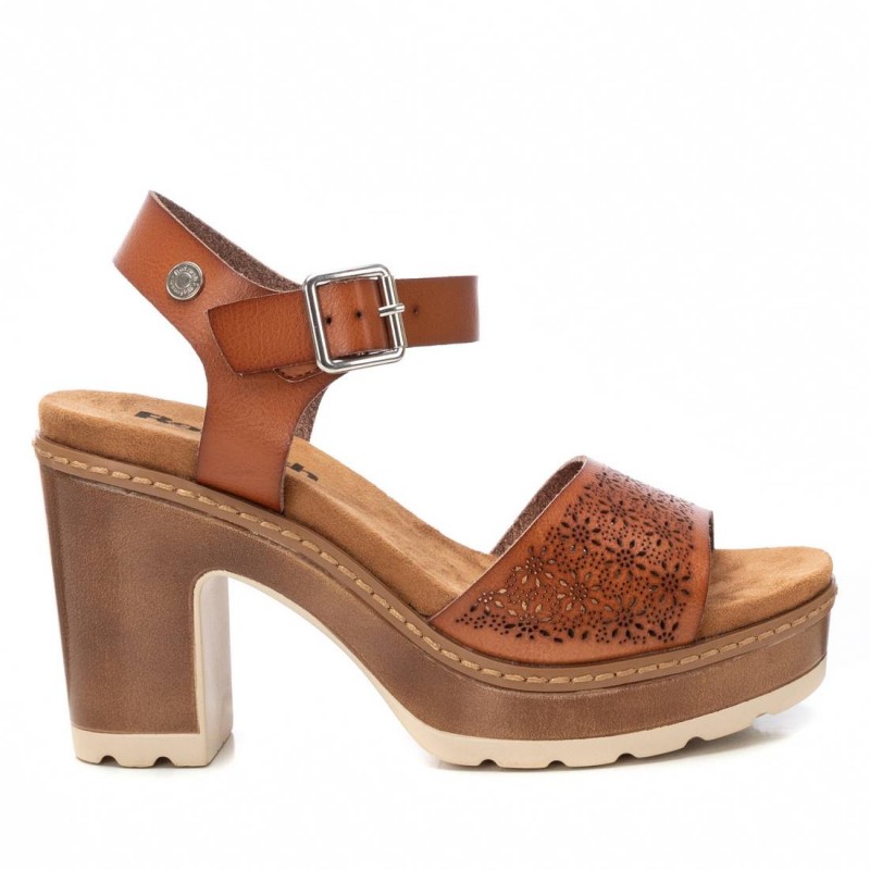 Sandalia de mujer REFRESH 172781 Camel