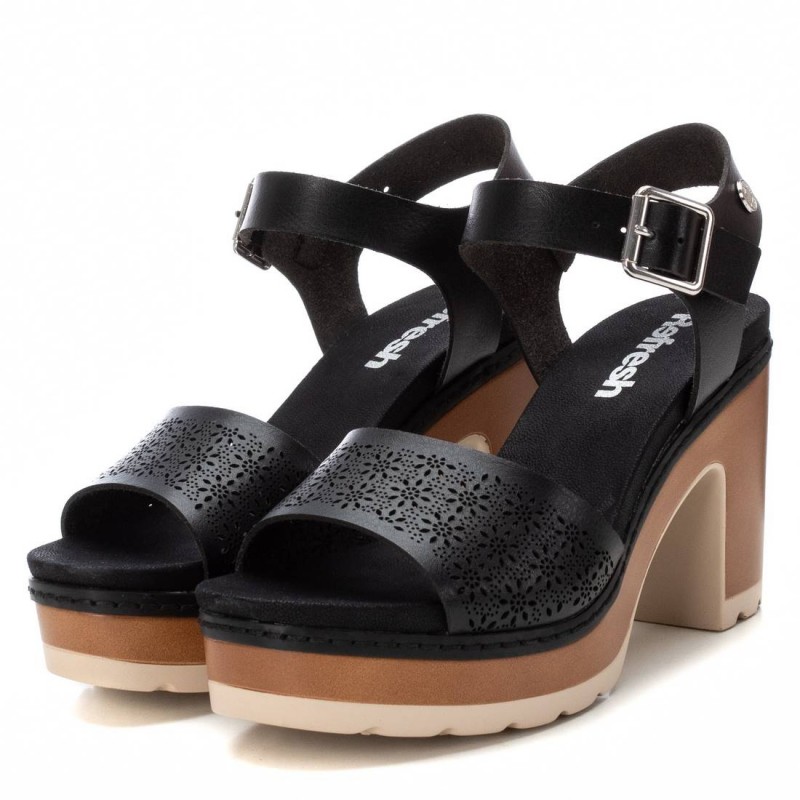 Sandalia de mujer REFRESH 172781 Negro