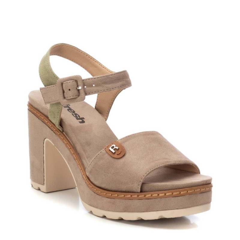 Sandalia de mujer REFRESH 172793 Taupe