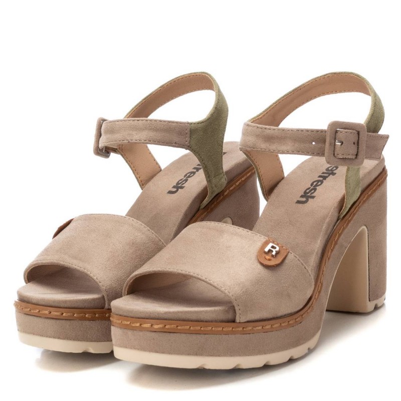 Sandalia de mujer REFRESH 172793 Taupe