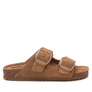 Sandalia de mujer REFRESH 172833 Camel
