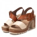 Sandalia de mujer REFRESH 172843 Taupe