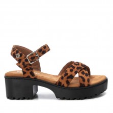 Sandalia de mujer REFRESH 173133 Camel