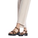 Sandalia de mujer REFRESH 173133 Camel
