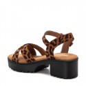 Sandalia de mujer REFRESH 173133 Camel