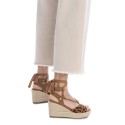 Sandalia de mujer REFRESH 173135 Camel