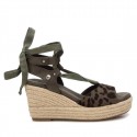 Sandalia de mujer REFRESH 173135 Kaki