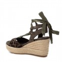 Sandalia de mujer REFRESH 173135 Kaki