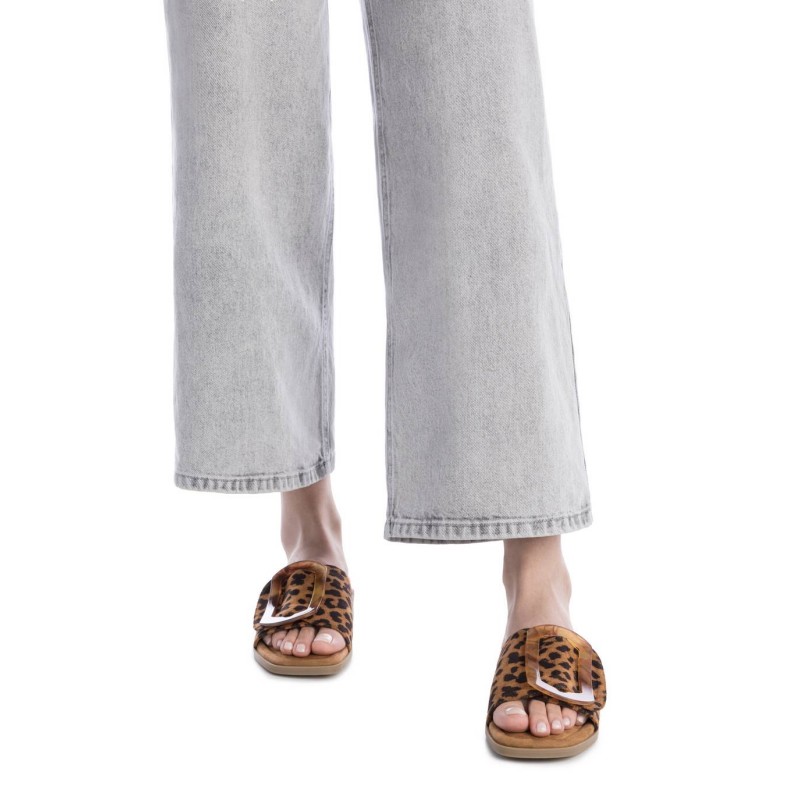 Sandalia de mujer REFRESH 173140 Camel
