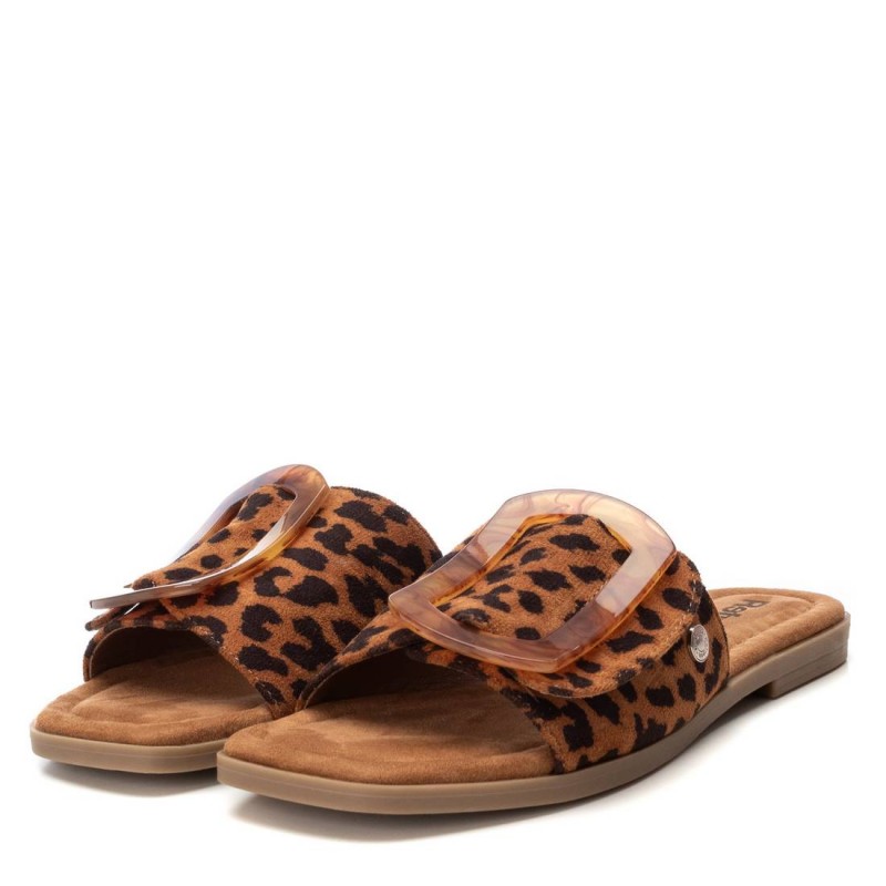 Sandalia de mujer REFRESH 173140 Camel