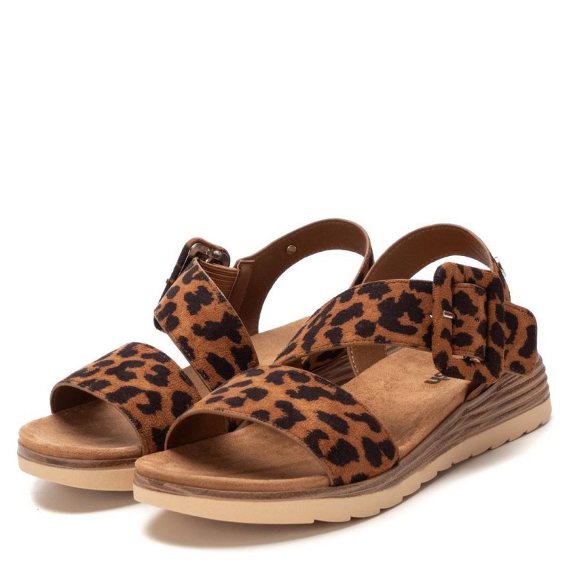 Sandalia de mujer REFRESH 173143 Camel