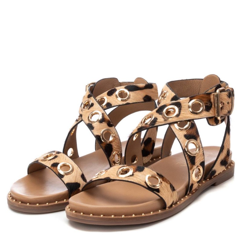 Sandalia de mujer CARMELA 162389 Leopardo