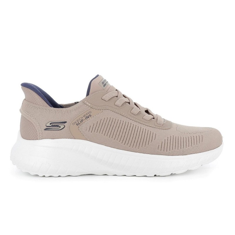 Sneakers Skechers Bobs Sport Squad Chaos Hombre Taupe