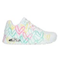 Sneakers Skechers Uno-changed Love Mujer Blanco