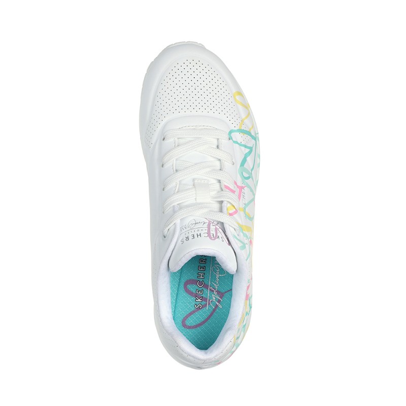 Sneakers Skechers Uno-changed Love Mujer Blanco
