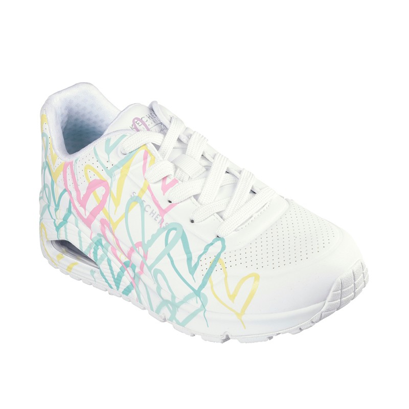 Sneakers Skechers Uno-changed Love Mujer Blanco