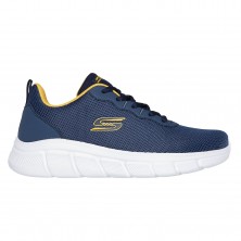 Sneakers Skechers Bobs Sport B Flex-icy Adge Hombre Marino
