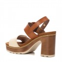 Sandalia de mujer XTI 144088 Camel