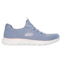 Sneakers Skechers Summit-summer Blush Mujer Celeste