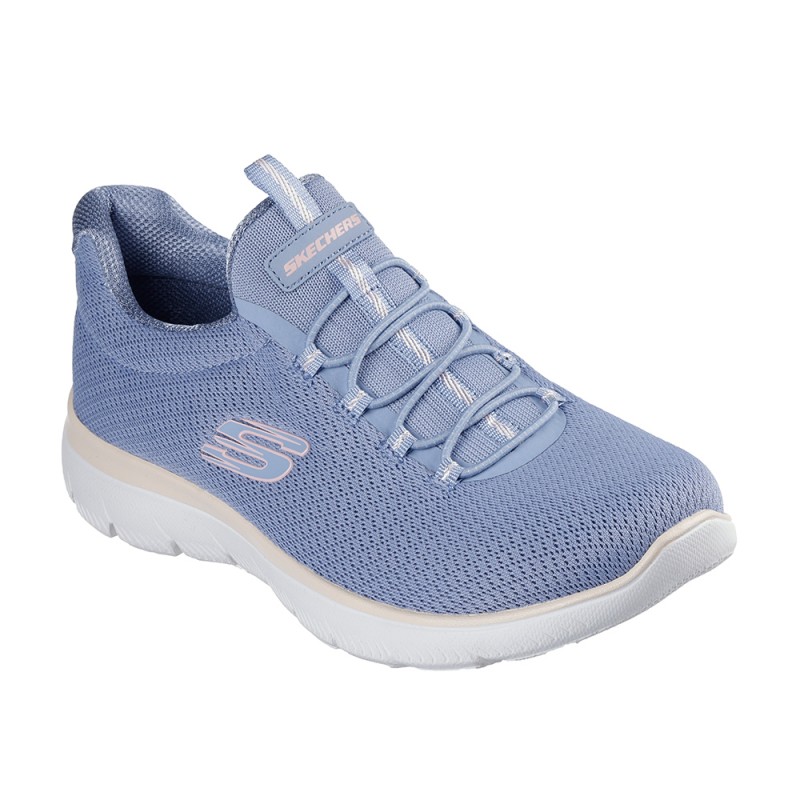Sneakers Skechers Summit-summer Blush Mujer Celeste