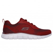 Sneakers Skechers Track-glendor Hombre Burdeos