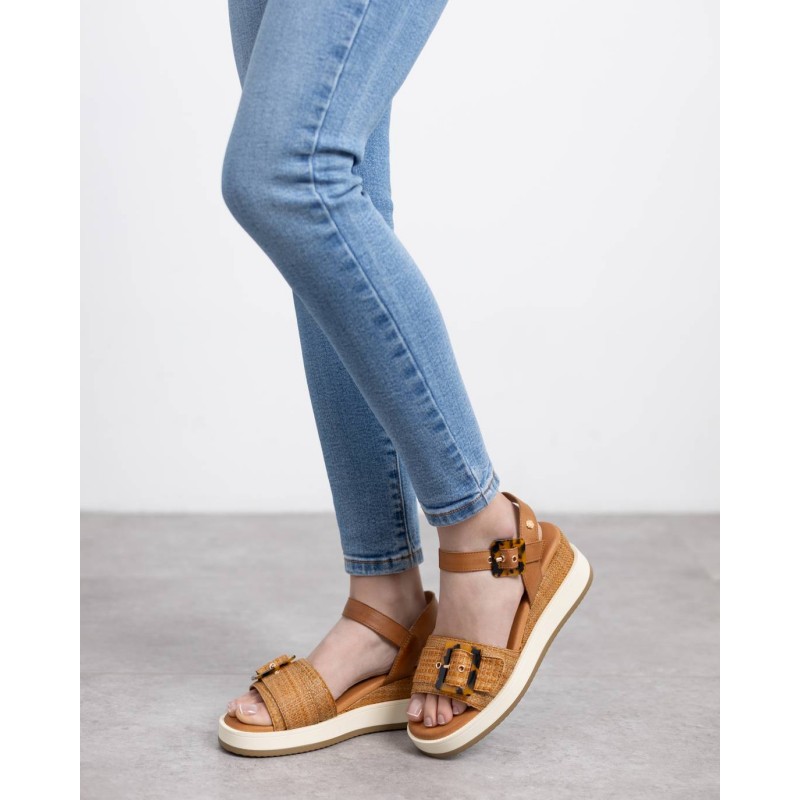 Sandalia de mujer CARMELA 162227 Camel