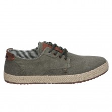 Zapatillas Lona Refresh 171721 Hombre Kaki