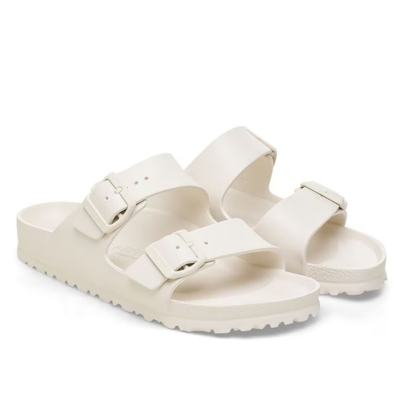 Sandalias Planas Birkenstock Arizona Eva Mujer Beig