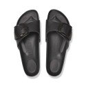 Sandalias Planas Birkenstock Madrid Big Buckle Eva Mujer Negro