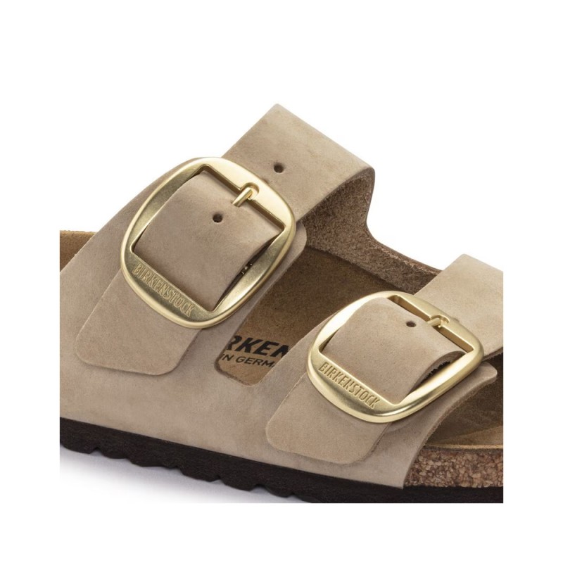 Sandalias Bio Birkenstock Arizona Big Buckle Mujer Beig