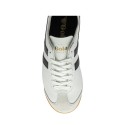 Sneakers Gola Bullet Leather Mujer Negro