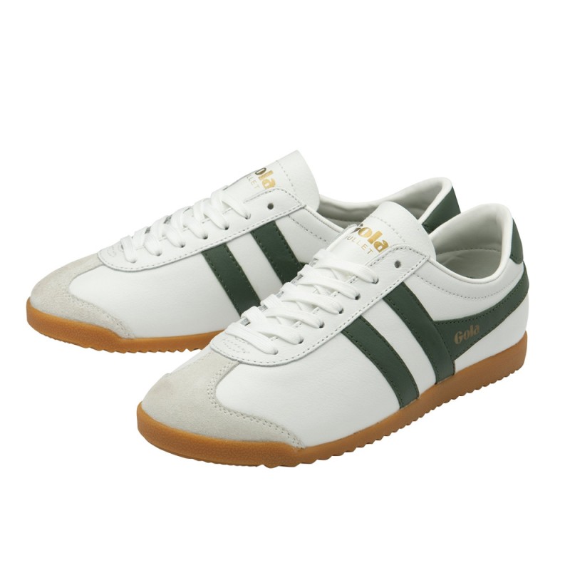 Sneakers Gola Bullet Leather Mujer Blanco