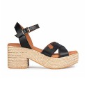 Sandalias de tacón Mujer Popa Clifton Negro